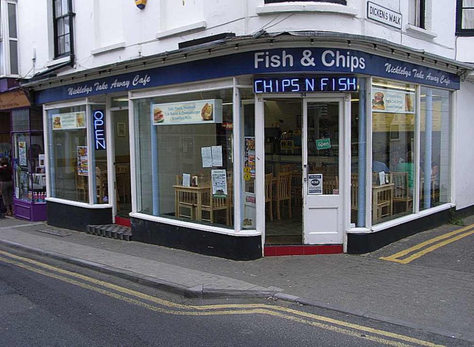 Fish and chips Restaurant in Broadstairs, Kent