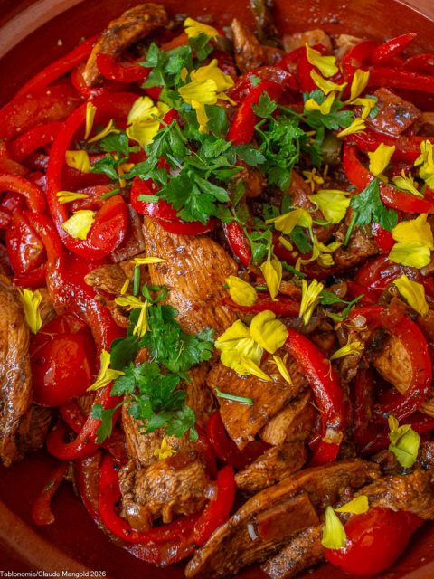 Poulet basque plancha, 30 minutes chrono