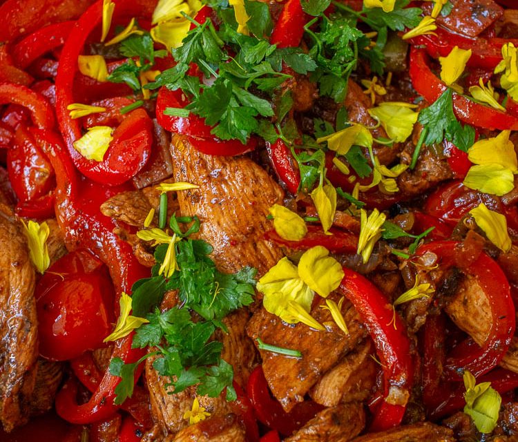 Poulet basque plancha, 30 minutes chrono
